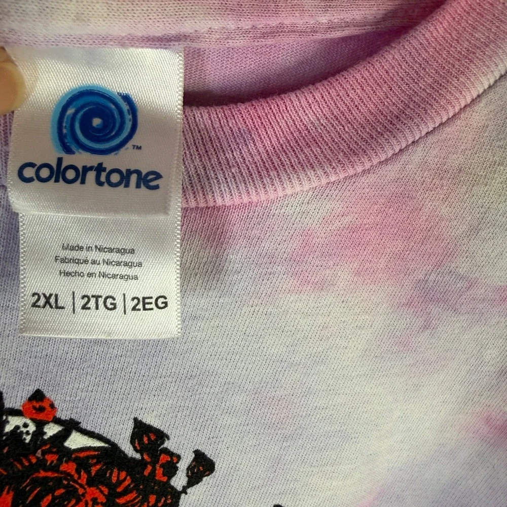 Dead & Company Long Sleeve Shirt 2XL Tie Dye Dead Forever Sphere Las Vegas - Picture 4 of 8